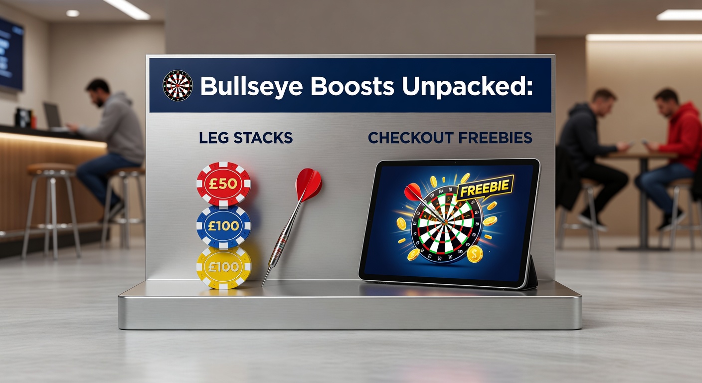 Darts player aiming for bullseye during intense Premier League match, highlighting betting excitement