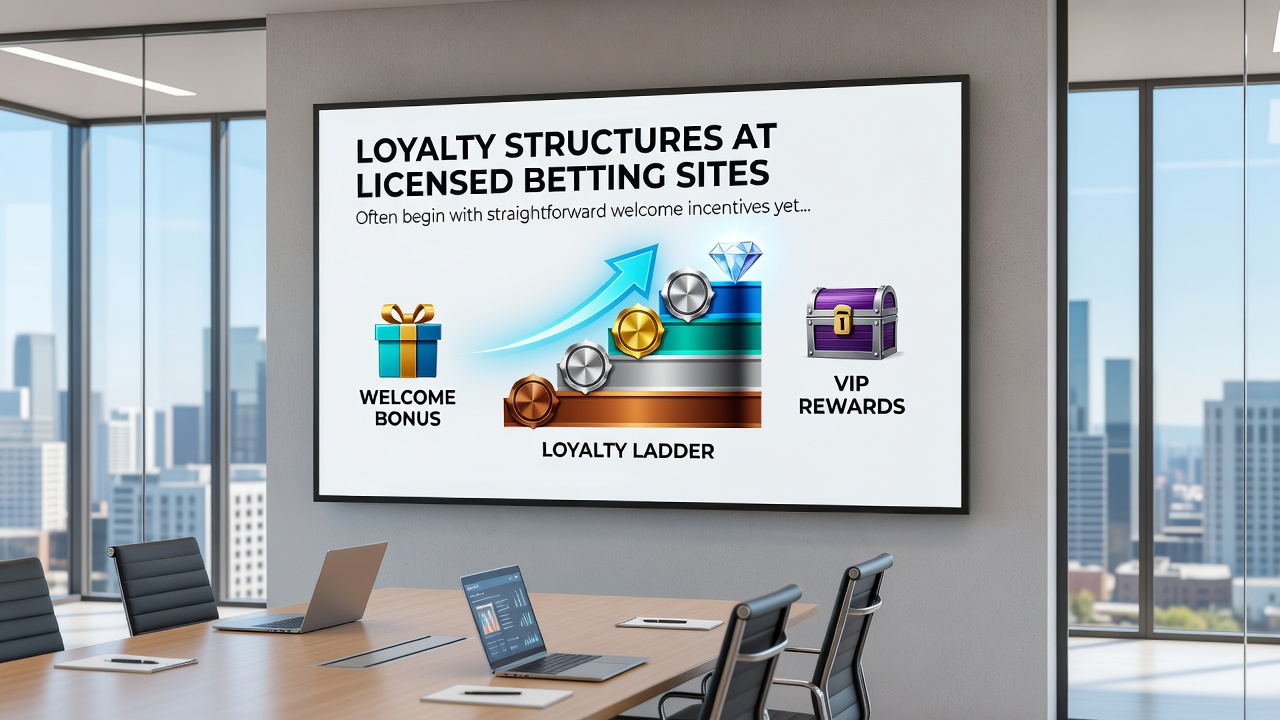 Detailed view of tier progression ladders and points dashboards used by licensed betting operators to manage ongoing player rewards