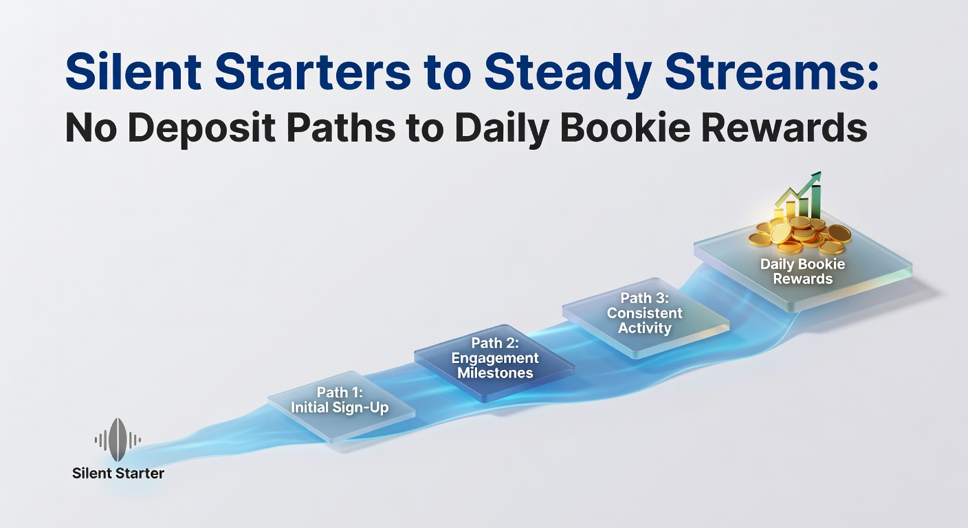 Bettor checking mobile app for no-deposit betting offers, highlighting free bet icons and reward streams