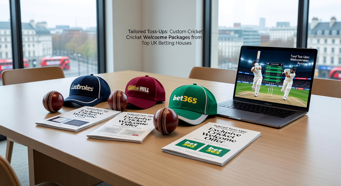Cricket players in action on a sunlit pitch with betting odds overlay highlighting welcome offers from UK bookmakers