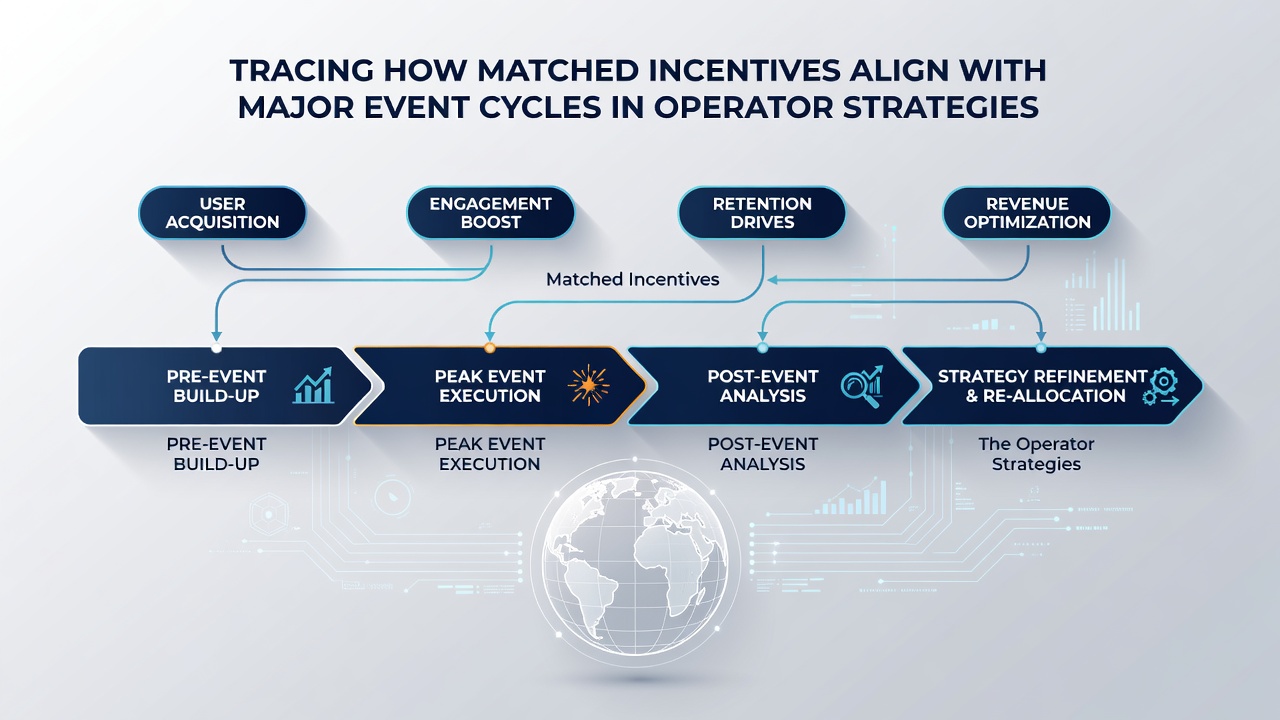 Data dashboards showing matched incentive performance across seasonal event windows